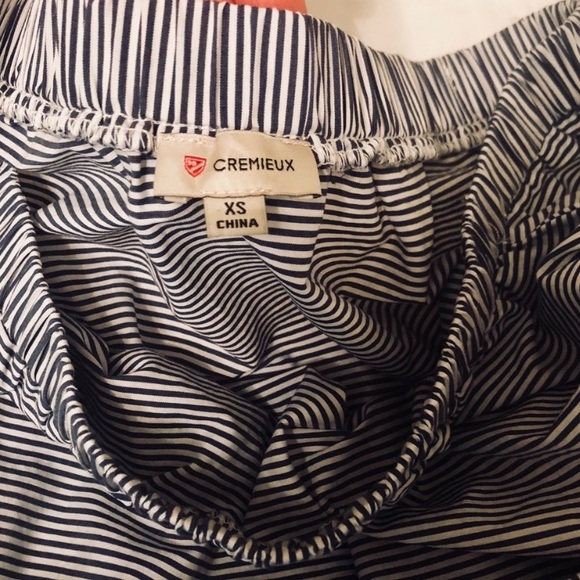 Cremieux Off-The-Shoulder Striped Summer Blouse - Picture 5 of 5